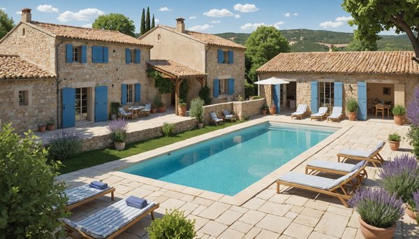 Notre sélection de gîtes avec piscine en Ardèche