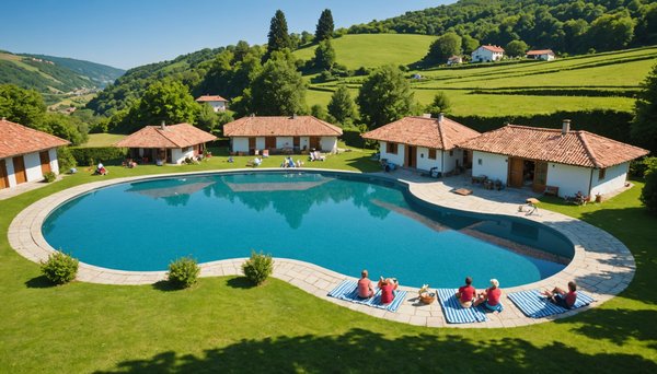 Les meilleurs campings avec piscine dans le Pays basque pour un séjour inoubliable