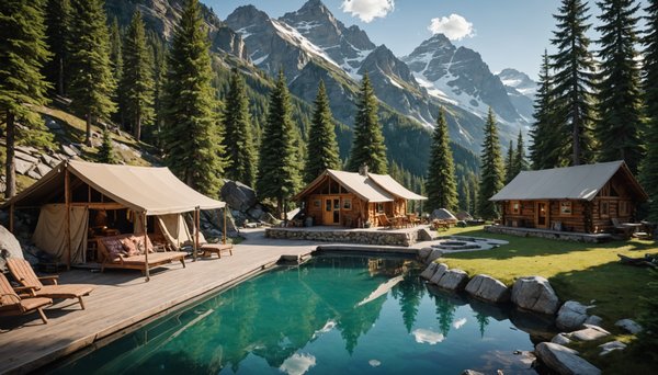 Les meilleurs campings avec piscine dans les montagnes des Alpes : Détente et panorama à couper le souffle