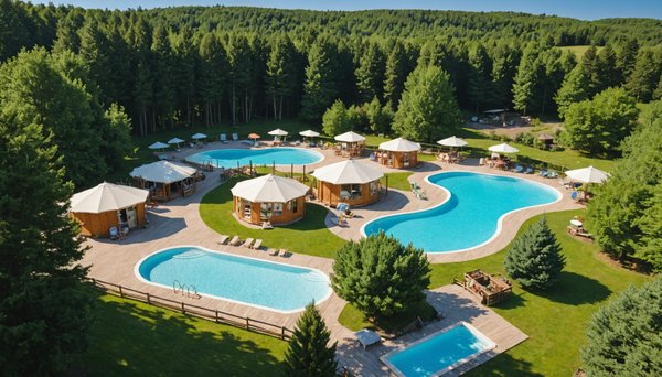 Top 10 des meilleurs campings avec piscine en Auvergne pour des vacances rafraîchissantes