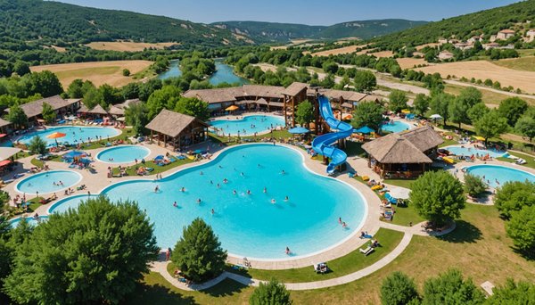 Top 10 des meilleurs campings en Ardèche avec parc aquatique pour un séjour inoubliable