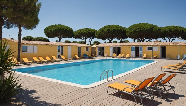 Profitez d'un séjour inoubliable au camping robinson à marseillan plage avec piscine